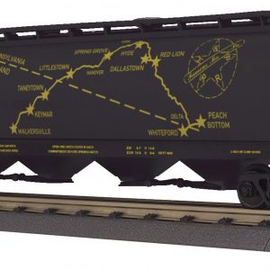 MARYLAND & PENNSYLVANIA 4-BAY CYLINDRICAL HOPPER CAR