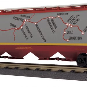 OHIO CENTRAL 4-BAY CYLINDRICAL HOPPER CAR