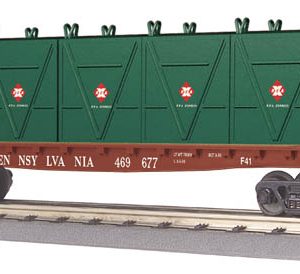 PRR FLAT CAR w/BULKHEADS & LCL