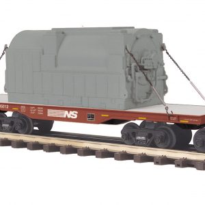 NORFOLK SOUTHERN  47' TTX Heavy Duty Flat Car w/Generator