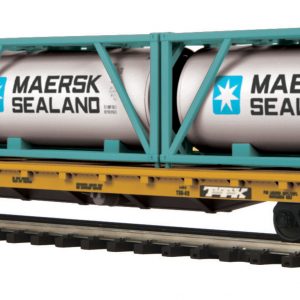 TTX  60' Flat Car w/(3) Tank Containers