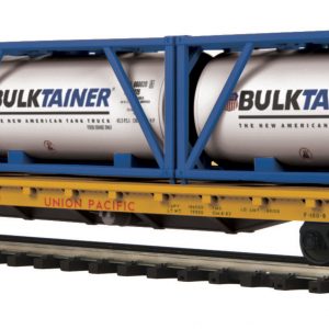 UNION PACIFIC  60' Flat Car w/(3) Tank Containers