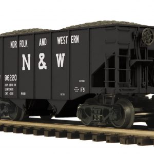 NORFOLK & WESTERN 2-Bay Fishbelly Hopper Car