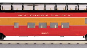 Southern Pacific  60' Streamlined Full-Length Vista Dome Car