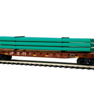 UNION PACIFIC  Flat Car w/Pipe Load