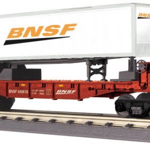 BNSF FLAT CAR w/40' TRAILER