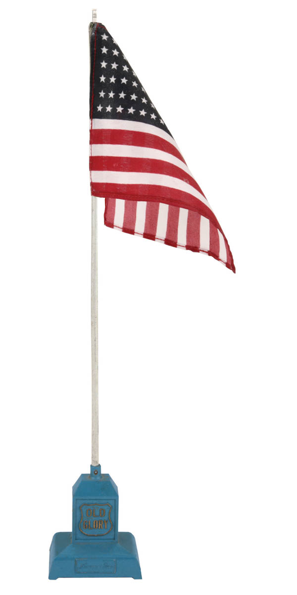 AMERICAN FLYER 2050 OLD GLORY FLAGPOLE w/BASE Imperial Train Company